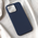 Zastitna maska (futrola) Teracell Soft Velvet - iPhone 15 Pro Max 6.7 tamno plava.