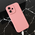 Zastitna maska (futrola) Teracell Giulietta - iPhone 16 6.1 mat tamno roze.