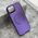 Zastitna maska (futrola) COLOR METAL MagSafe - iPhone 15 ljubicasta (MS).