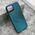 Zastitna maska (futrola) COLOR METAL MagSafe - iPhone 12/12 Pro (6.1) zelena (MS).