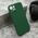 Zastitna maska (futrola) VELVET TOUCH - iPhone 13 (6.1) tamno zelena (MS).