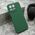 Zastitna maska (futrola) VELVET TOUCH - Honor X7c/Honor 200 Smart tamno zelena (MS).