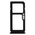 Drc SIM+Micro SD kartice - Nokia 8 crni.