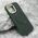 Zastitna maska (futrola) CARBON MagSafe - iphone 16 (6.1) zelena (big camera) (MS).