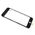 Staklo touchscreen-a - Iphone 8 Plus sa frejmom + oca crni (MS).