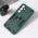 Zastitna maska (futrola) Hard Ring - Samsung S931 Galaxy S25 tamno zelena.