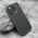 Zastitna maska (futrola) CARBON MagSafe - iphone 16 (6.1) siva (small camera) (MS).
