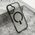 Zastitna maska (futrola) BLURRY MagSafe - iphone 16 (6.1) crna (MS).