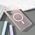 Zastitna maska (futrola) Magsafe mat PC - Samsung S938 Galaxy S25 Ultra roze.