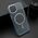 Zastitna maska (futrola) SPARKLING MagSafe - iPhone 13 (6.1) plava (MS).