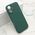 Zastitna maska (futrola) VELVET TOUCH MagSafe - iPhone 16 (6.1) tamno zelena (MS).