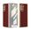 Zastitna maska (futrola) GOLD LINE - Samsung F946 Galaxy Z Fold 5 5G crvena (GKK case) (MS).