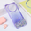 Zastitna maska (futrola) okvir Glitter - Xiaomi Redmi A3 ljubicasta.