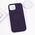 Zastitna maska (futrola) Magsafe Pure Plus - iPhone 14 tamno ljubicasta.