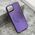 Zastitna maska (futrola) COLOR METAL MagSafe - iPhone 13 (6.1) ljubicasta (MS).