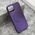 Zastitna maska (futrola) COLOR METAL MagSafe - iPhone 12 ljubicasta (MS).