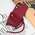 Zastitna maska (futrola) Crossbody - iPhone 16 6.1 bordo.