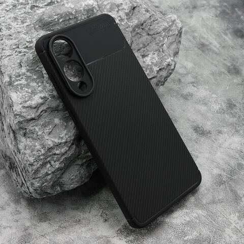 Zastitna maska (futrola) Carbon - Samsung S937 Galaxy S25 Edge 5G crna (MS).
