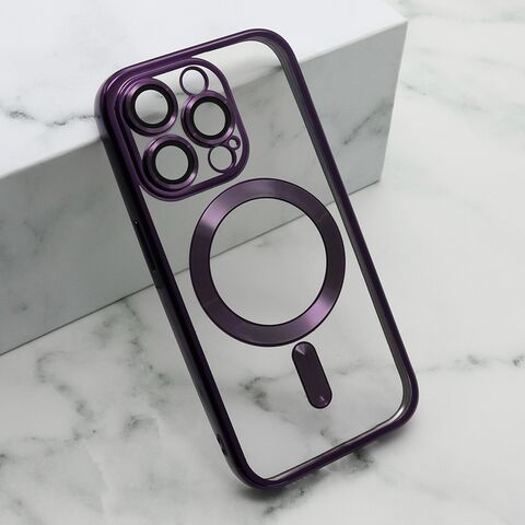 Zastitna maska (futrola) CAMERA PROTECT MagSafe - iPhone 14 Pro (6.1) ljubicasta (MS).