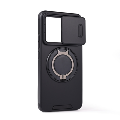 Zastitna maska (futrola) CamShield Ring stand - Xiaomi 14T crna.