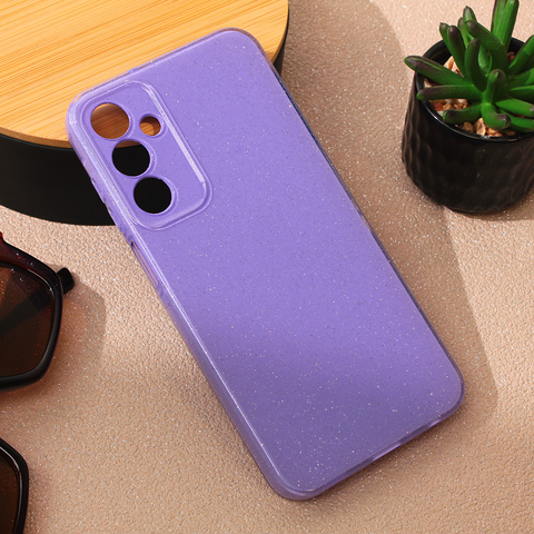 Zastitna maska (futrola) Sparkle Dust - Samsung A256 Galaxy A25 5G ljubicasta.