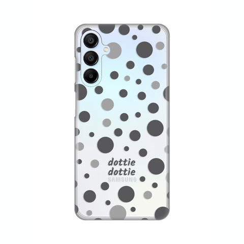 Zastitna ultra tanka (skin) maska / futrola PRINT - Samsung A156 Galaxy A15 5G Dottie Dottie Gray.