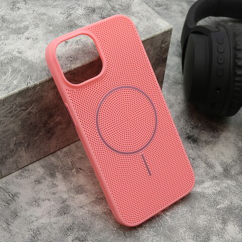 Zastitna maska (futrola) LUME MagSafe - iPhone 15 roze (MS).