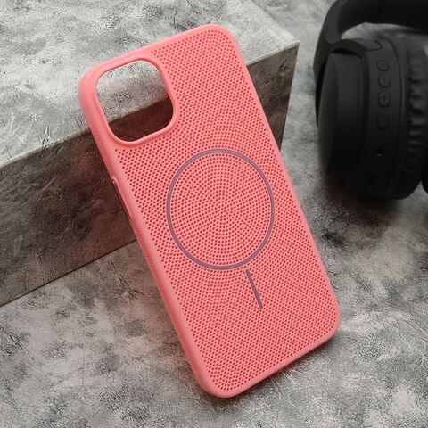 Zastitna maska (futrola) LUME MagSafe - iPhone 13 (6.1) roze (MS).