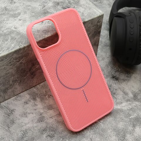 Zastitna maska (futrola) LUME MagSafe - iPhone 14 (6.1) roze (MS).
