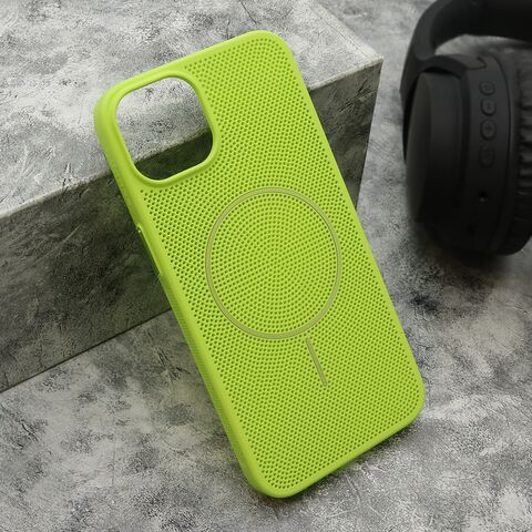 Zastitna maska (futrola) LUME MagSafe - iPhone 13 (6.1) zelena (MS).