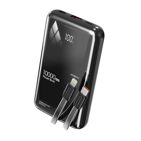 Univerzalna Back Up Baterija Moxom MX-PB153 super fast PD20W QC18W SCP22.5W 10000mAh 3A crni (MS).