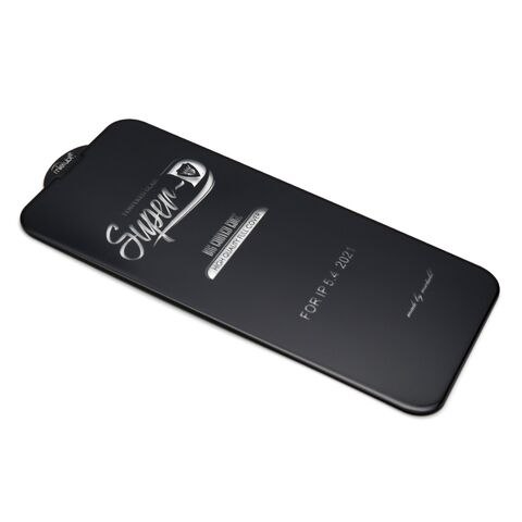 Staklena folija (zastitno kaljeno staklo) za ekran 11D - Iphone 13 mini (5.4) SUPER D crna (MS).