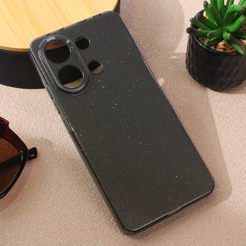 Zastitna maska (futrola) Sparkle Dust - Xiaomi Redmi Note 13 4G srebrna.