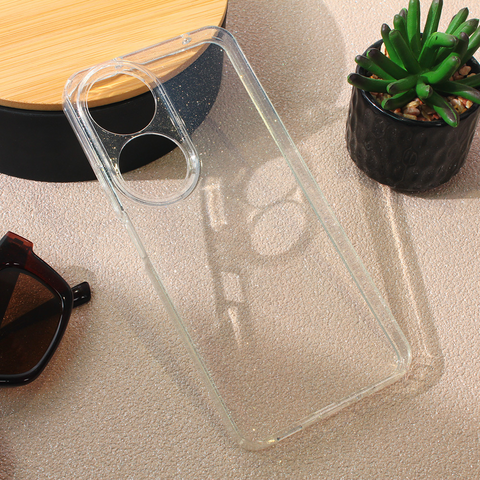 Zastitna maska (futrola) Sparkle Dust - Huawei Honor X7b Transparent.