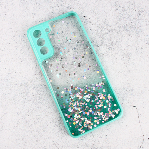 Zastitna maska (futrola) okvir Glitter - Samsung G996B Galaxy S21 Plus 5G mint.