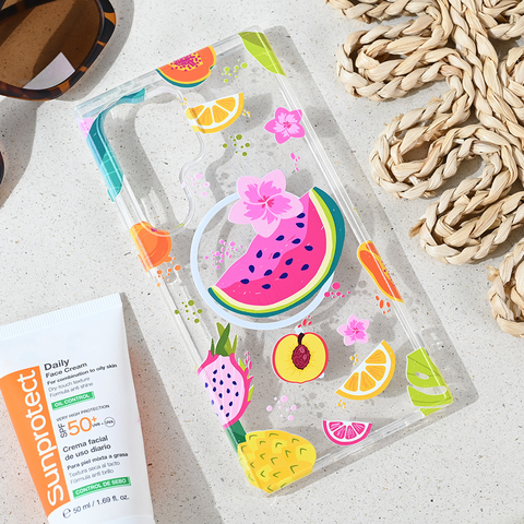 Zastitna maska (futrola) print Magsafe - Samsung S928B Galaxy S24 Ultra Summer Fruits.