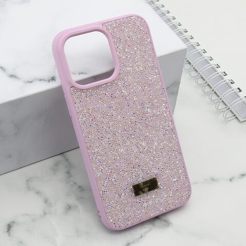 Zastitna maska (futrola) DIAMOND SELECTION - iPhone 14 Pro Max (6.7) roze (MS).