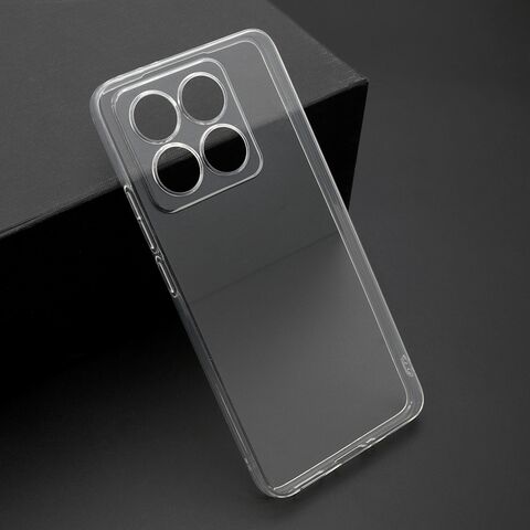 Zastitna ultra tanka (skin) maska / futrola PROTECT - Xiaomi 14T providna (bela) (MS).