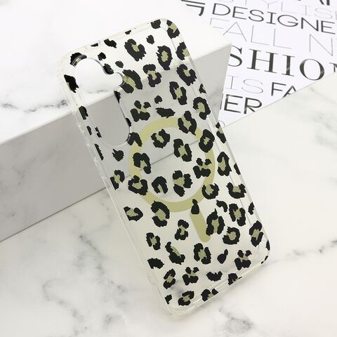 Zastitna maska (futrola) LEOPARD MagSafe - Samsung S721B Galaxy S24 FE crna (MS).