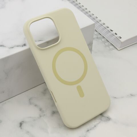 Zastitna maska (futrola) PURE MagSafe - iPhone 16 Pro Max (6.9) zuta (MS).