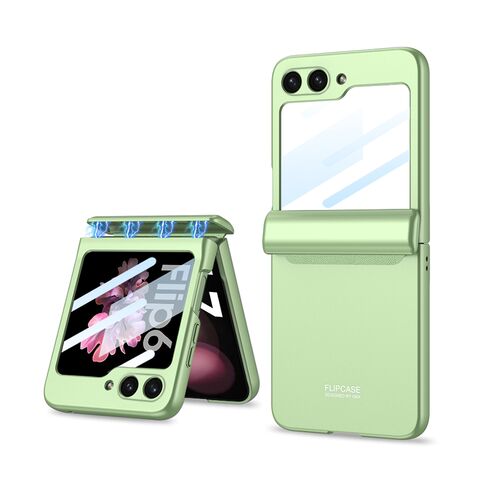 Zastitna maska (futrola) SMOOTH LINE - Samsung F741B Galaxy Z Flip 6 5G svetlo zelena (GKK case) (MS).