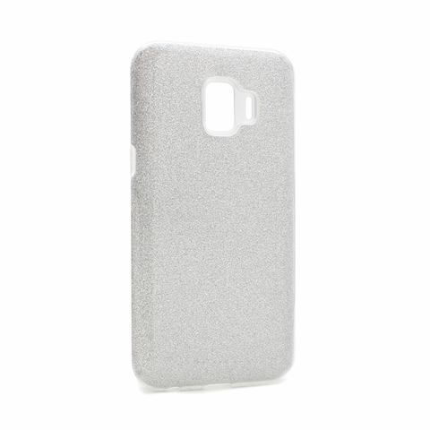 Zastitna maska (futrola) Crystal Dust - Samsung Galaxy J2 Core srebrna.