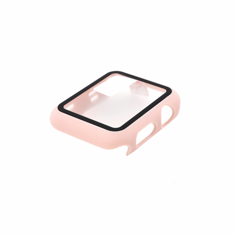 Staklena folija (zastitno kaljeno staklo) za ekran case - iWatch 42mm pink.