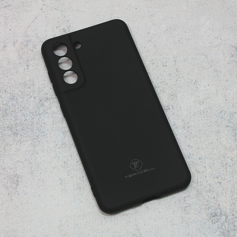 Zastitna maska (futrola) Teracell Giulietta - Samsung G990 Galaxy S21 FE mat crna.