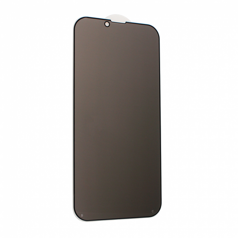 Staklena folija (zastitno kaljeno staklo) za ekran Privacy 2.5D full glue - iPhone 13 Pro Max/14 Plus 6.7 crni.