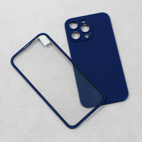 Zastitna maska (futrola) Slim 360 Full - iPhone 13 Pro Max 6.7 plava.