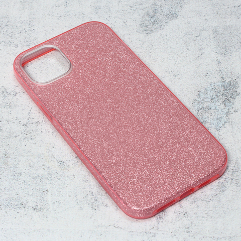 Zastitna maska (futrola) Crystal Dust - iPhone 14 6.7 Plus roze.