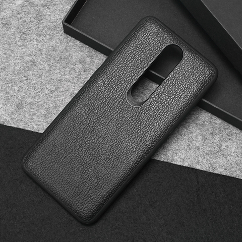 Zastitna maska (futrola) Leather - Huawei Mate RS Porsche design crna.
