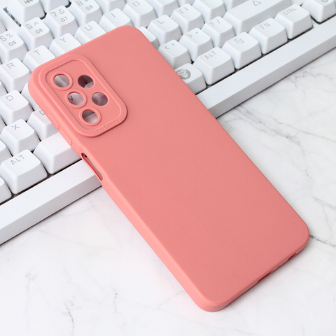 Zastitna maska (futrola) Silikon Pro Camera - Samsung A235 Galaxy A23 roze.