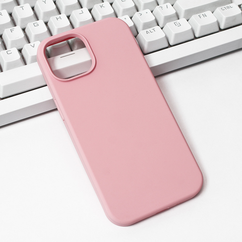 Zastitna maska (futrola) Summer color - iPhone 15 roza.